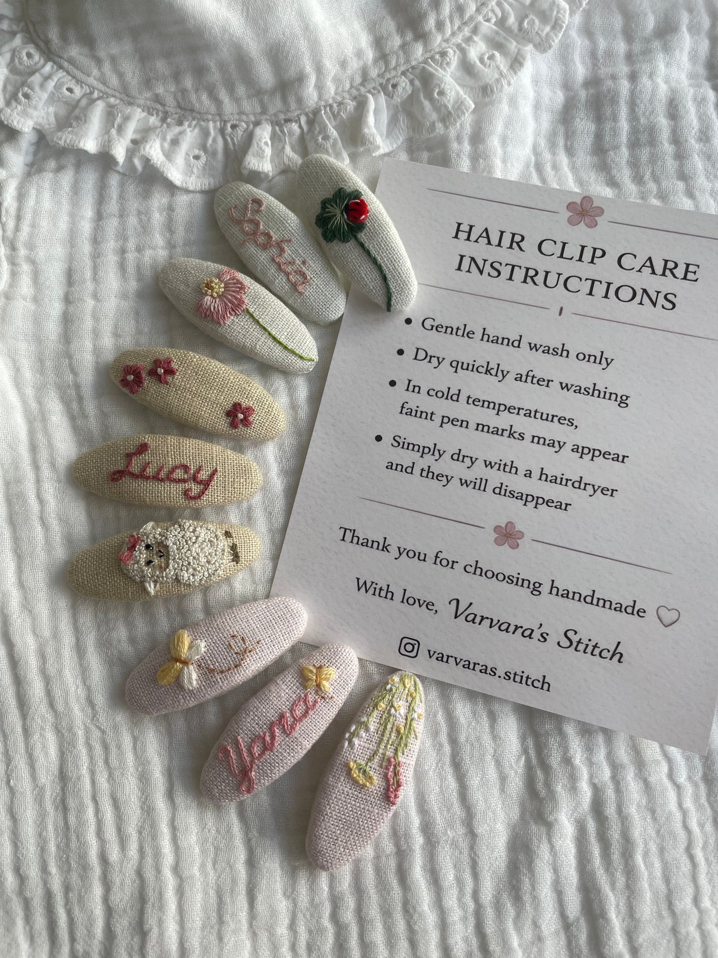 Personalized Starter Clip Set