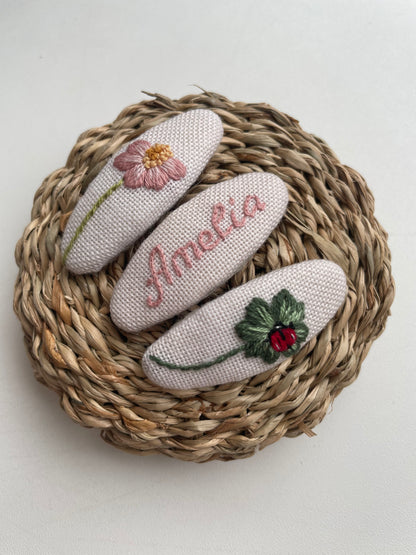 Lucky Clover - Personalized Hair Accessories Gift Set