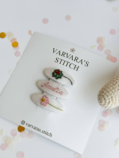Lucky Clover - Personalized Hair Accessories Gift Set