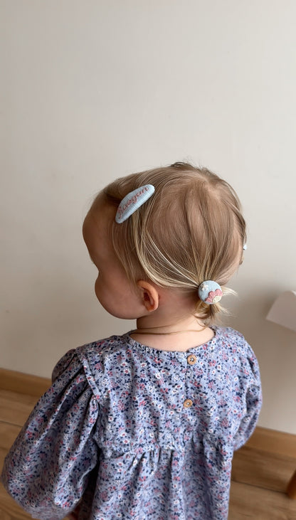 Blue Meadow - Personalized Hair Accessories Gift Set