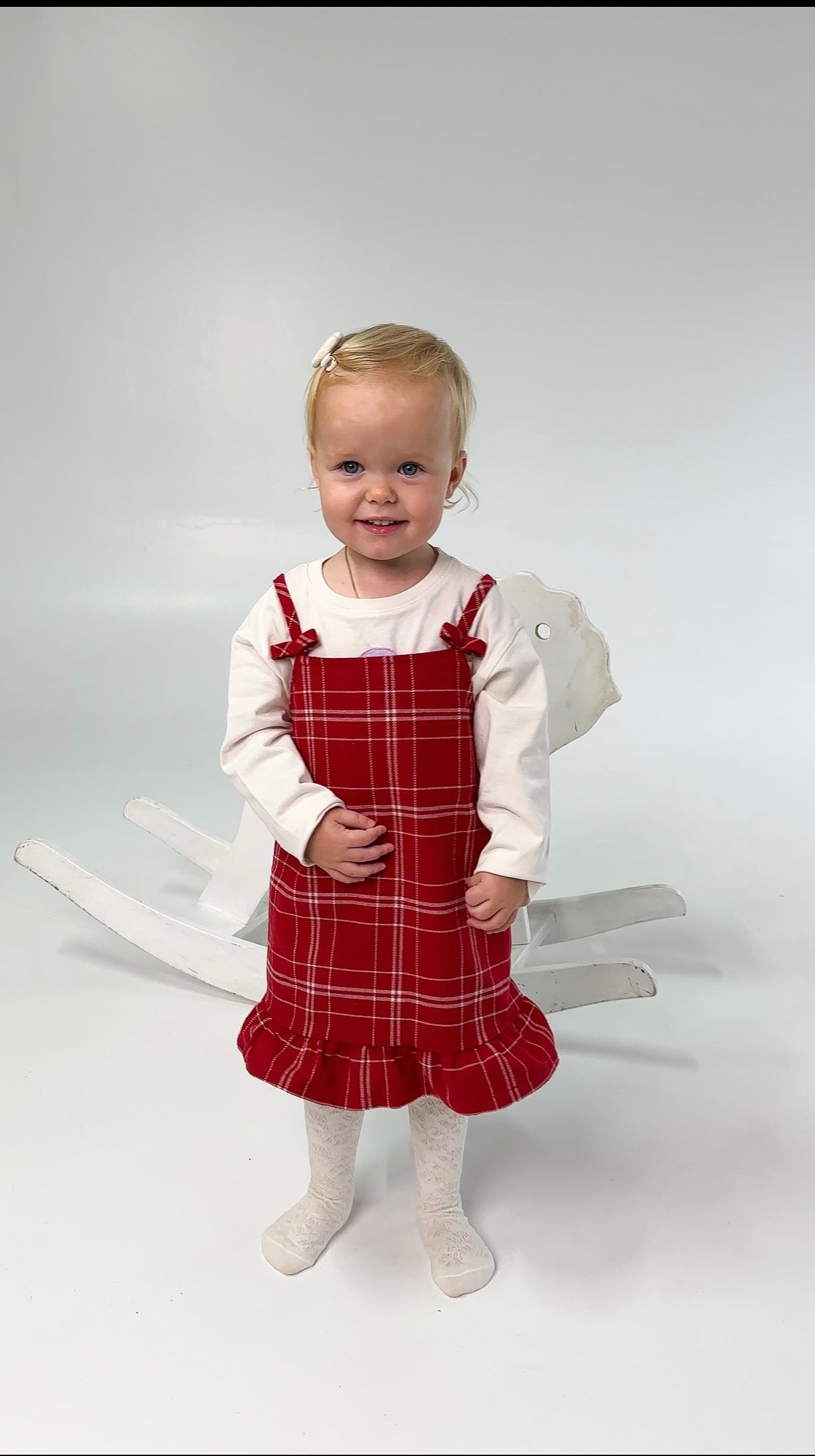 Personalized Baby Hair Clips Gift Set with Hanging Organizer, Wool Heart Clips & Embroidered Name Hair Clips, Blue Newborn Gift 🚚 Free Shipping