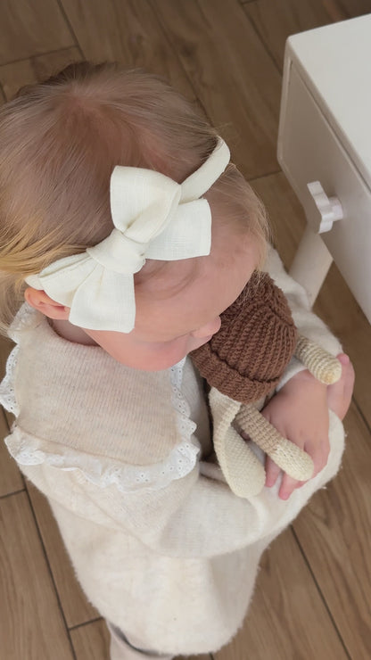 Everyday Linen Hair Set for Little Girls